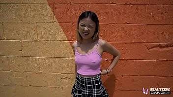 Hot Asian - Real Teens - Hot Asian Teen Lulu Chu Fucked During Porn Casting - xvideos.com