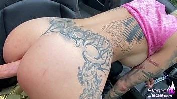 Crazy Harley Quinn Masturbate Anal and Hard Ass Fuck Outdoor in the Cabriolet - xvideos.com