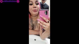 Fucked Raw by and Bred In Public Restroom - pornhub.com
