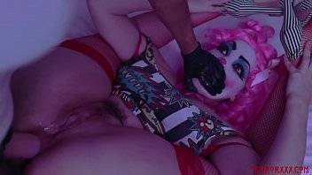 Clown girl savagely ass fucked and tormented by master - xvideos.com