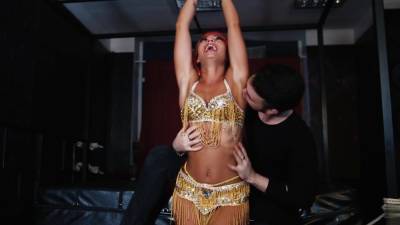 RussianFetish - Alsu's Sexy Belly Dancing in 3 Outfits and Tickling her Body - upornia.com