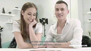 ShadyProducer - Young Czech couple tricked into first threesome - xvideos.com - Czech Republic