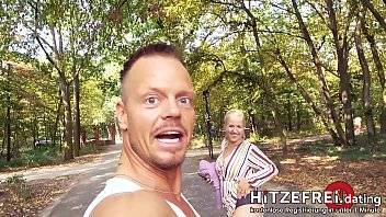 Random Dude Bodo BANGS Milf Slut Jana Schwarz in Park hitzefrei.dating - xvideos.com - Germany
