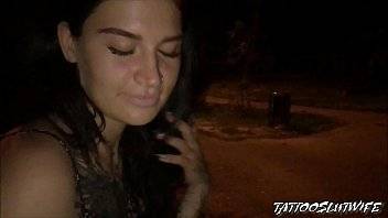 A stranger recognized me on the street and offered to do a blowjob. I agreed and swallowed his cum. TATTOOSLUTWIFE - xvideos.com
