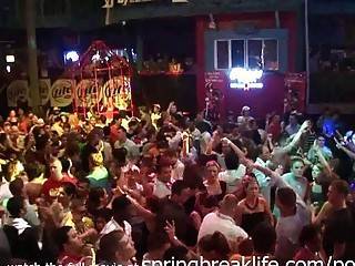 Young amateur hotties filmed going wild at a club party - sunporno.com