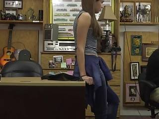 Alice - Beautiful teen Alice fucks pawn dude - tubous.com