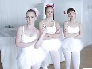 Teen ballerinas fuck by fake instructor - tubous.com