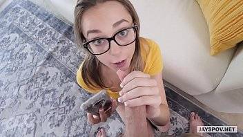 Aften Opal - JAY'S POV - Tiny Teen Step Sister Aften Opal Uses Step Bro's Cock - xvideos.com