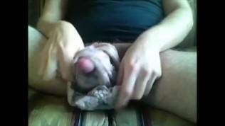 Jerking with tasty panties - youporn.com