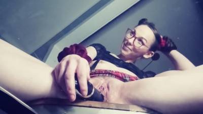 Babe Lollipoplexii Squirts On Glass Table! Upskirt Pov! - hclips.com