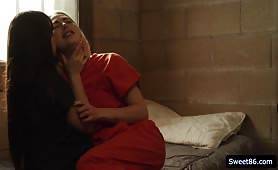 Alison Rey - Carter Cruise - Horny babes Alison Rey and Carter Cruise lesbian sex in jail - al4a.com