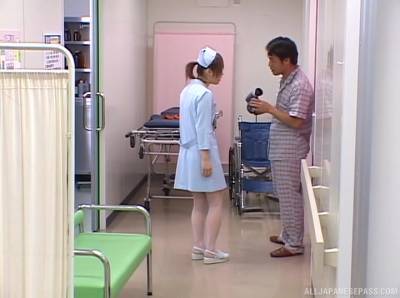 Asian nurse gets the dick in a pretty kinky scene - xbabe.com
