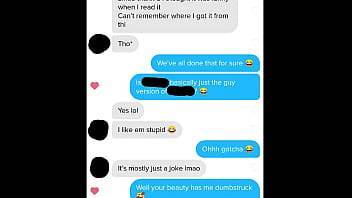 Persistence Pays Off ( Tinder & Text Conversation) - xvideos.com