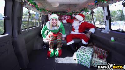 Christmas special in the bang bus for cute Maddie Winters - alphaporno.com