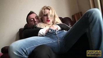 PASCALSSUBSLUTS - Sub April Paisley throated and eating cum - xvideos.com - Britain