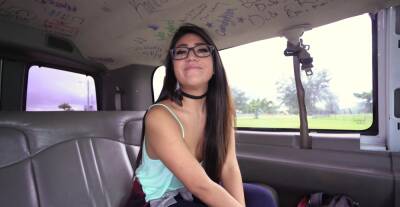 Doggy style fucking with brunette Lexie Banderas in the car - alphaporno.com