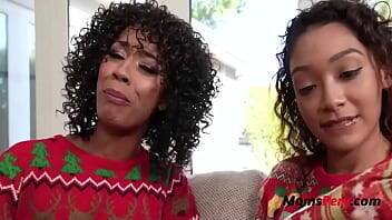 Misty Stone - Sarah Lace - Stepmom and teen whore wish a merry christmas- Misty Stone, Sarah Lace - xvideos.com - Usa