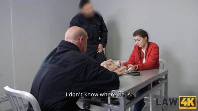 LAW4k. Teen doesnt know where security officer have taken her but she gets fucked - pornoxo.com