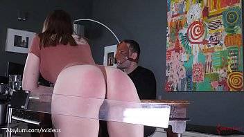 Jessica - b. spanking machine paddles hot PAWGs ass during dinner while sadistic man feasts (Jessica Kay) - xvideos.com