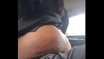 EBONY MILF RIDING MY COCK IN THE CAR AT WORK - xvideos.com