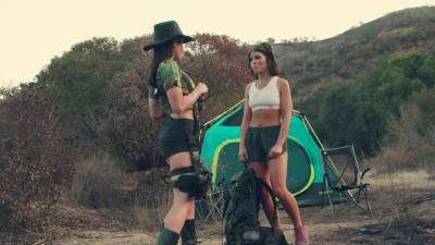 Adriana Chechik - Kissa - Accomplice cuties Adriana Chechik and Kissa Sins on a magical rainy camping tour - sexu.com