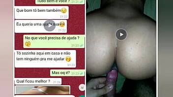 Cunhada safada me atiçou no whatsapp e tive que ir foder ela - xvideos.com - Brazil