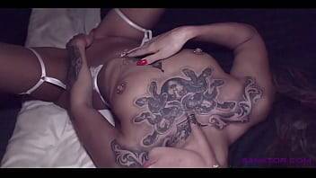 SANKTOR 063 - TATTOOED TEEN WITH SMALL TITS AND PIERCED NIPPLES IS DANCING - xvideos.com