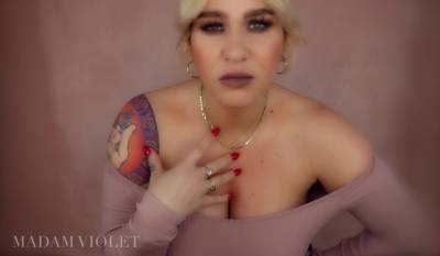 Allie Haze - Alli Rae - Busty Tattooed Madam Violet - solo JOI POV - xtits.com