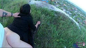 Met the dawn with a non-formal girl. The whole city could see how she sucks me and how I fuck her - xvideos.com - Russia