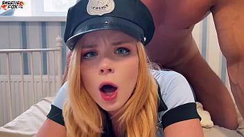Sexy Girl Arranged Surprise and Sat on My Face in Police Suit - xvideos.com