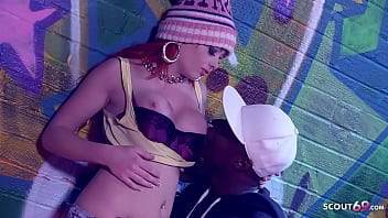 Rai - Redhead Teen Bitch Billie Rai Rough Backroom Interracial Sex - xvideos.com - Germany - Britain