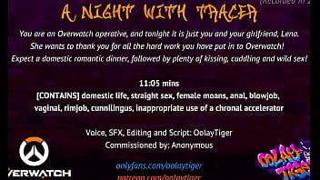 [OVERWATCH] A Night With Tracer| Erotic Audio Play by Oolay-Tiger - xvideos.com