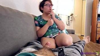 Oh no! Daddy caught me smoking in the house again! Now I need to be punished for my bad deed - Clip 2 - xvideos.com