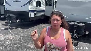 Colombian babe gives pussy ass down payment for RV. La Paisa - xvideos.com - Colombia