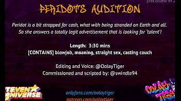 [STEVEN UNIVERSE] Peridot's Audition | Erotic Audio Play by Oolay-Tiger - xvideos.com