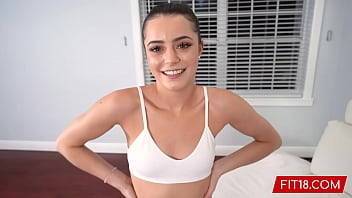 Kylie Quinn - FIT18 - Kylie Quinn - POV Casting of Stunning And Skinny Teen In Yoga Pants - xvideos.com - Usa
