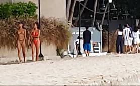 AmateurPorn Hot Girl No Panties Anal Toy On Beach Part1 - al4a.com