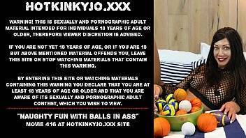 Naughty fun with balls in ass Hotkinkyjo - xvideos.com