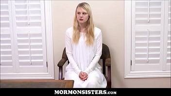 Lily Rader - Lily - Blonde Mormon Teen Sister Lily Rader Punished By Brother Steele - xvideos.com