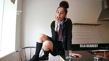 School Girl Smoking SPH - Ella Dearest - xvideos.com - Britain