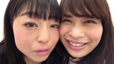 Japanese Lesbian Long Tongue Kissing - Lesbian - xtits.com - Japan
