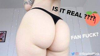 Is my ass real? Will I fuck a fan?? QnA + Twerking Persephone Pink - pornhub.com - Britain