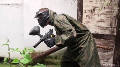 Lucette Nice - Video of a quickie during a paintball match with Lucette nice - xbabe.com