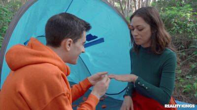 Jordi El Ni?o Polla - Merciless inches for the thin stepmom in sensual outdoor camping trip - xbabe.com