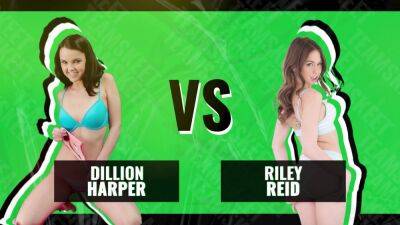 Riley Reid - Riley - Choose your champion in this battle! Riley Reid & Dillion Harper by Team Skeet. - anysex.com