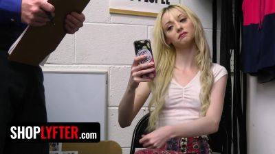 Cecelia Taylor - Cecelia Taylor - Pretty Blonde Suspect Detained For Strip Search In The Backroom - videohdzog.com - Usa