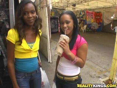 Double Dippin - POV amateur lesbian interview with African ebony Ashley Johnson - xhand.com