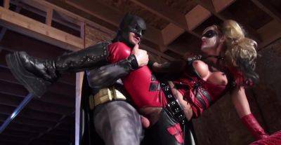 Kleio Valentien - DC series with Batman tearing Harleyqueen's pussy in insane positions - alphaporno.com