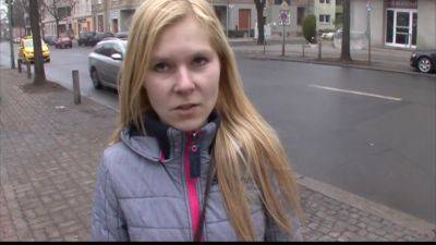 Hot German Blonde Trying Sperm - tubepornclassic.com - Germany