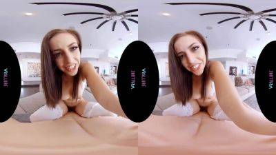 Spencer Bradley - Gorgeous Brunette With Great Natural Tits Fucks Her - Virtual Reality And Spencer Bradley - videohdzog.com